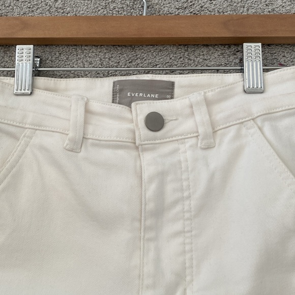 Everlane Straight Leg Jean Bone Regular XXS - Picture 4 of 6